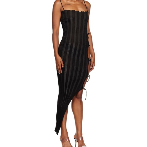 A. ROEGE HOVE
Black Katrine String Maxi Dress - Picture 2 of 3